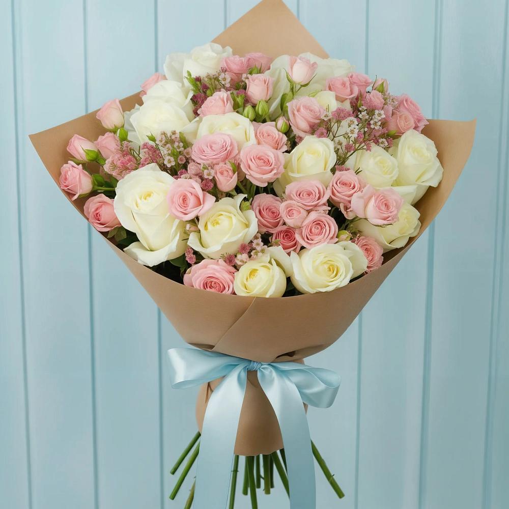 Букет цветов из: Розы в Чкаловске