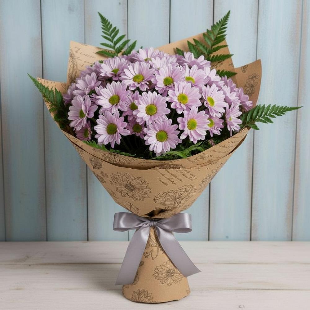 Букет цветов из: Хризантемы в Чкаловске