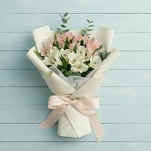 Букет цветов из:  Альстромерии в Чкаловске