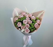 Букет цветов из:  Розы и Хризантемы в Чкаловске