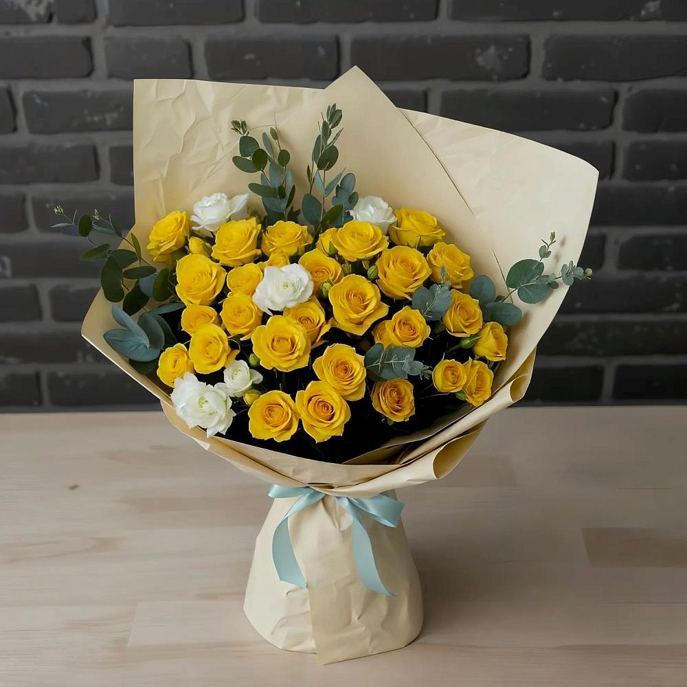 Букет цветов из: Розы в Чкаловске