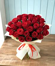 Букет 29 Красных роз в Чкаловске