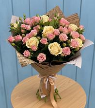 Букет цветов из:  Розы в Чкаловске
