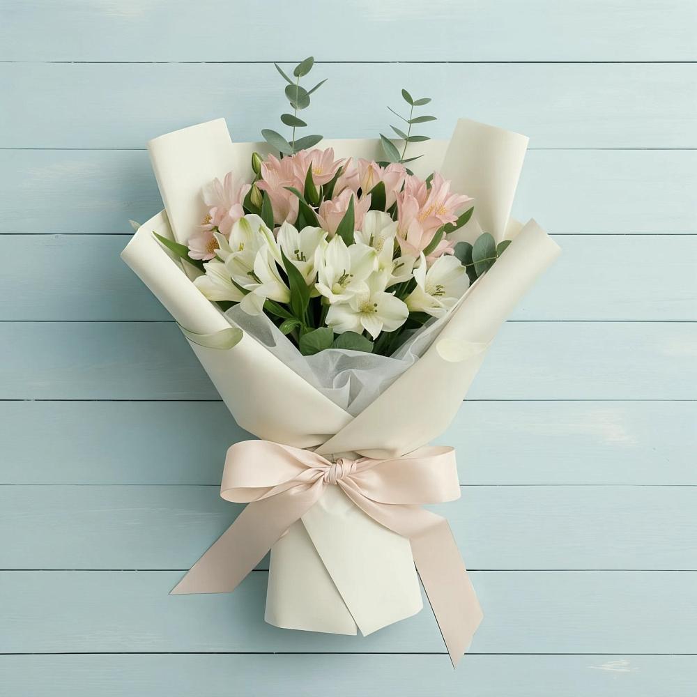 Букет цветов из: Альстромерии в Чкаловске