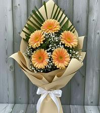 Букет цветов из:  Герберы #REPLACE_PRED# Чкаловске