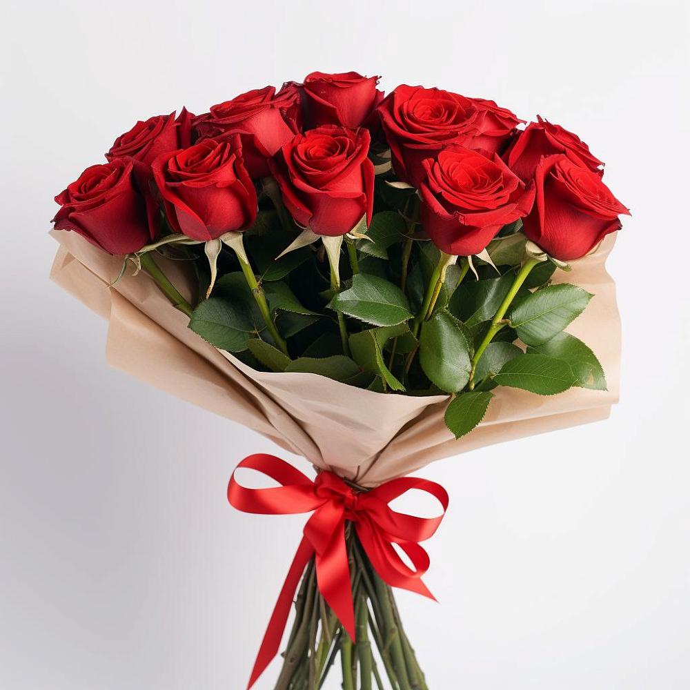 Букет 11 Красных роз Эдлесс Лав в Чкаловске
