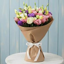 Букет цветов из:  Лизиантусы в Чкаловске
